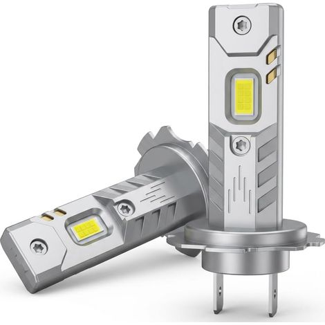 H7 LED Bulb, 30000LM 6000K Cool White for Low (1/5)