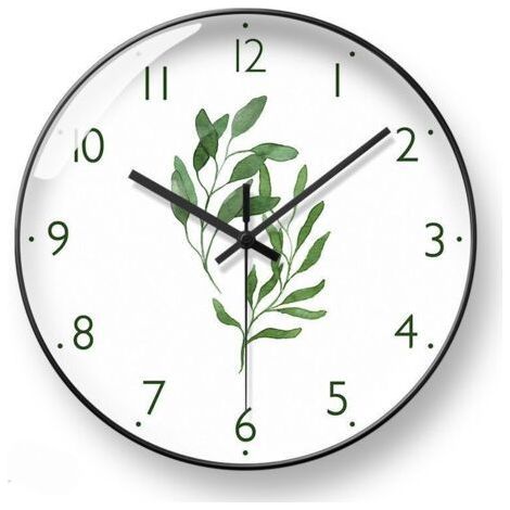 Modern creative quartz wall clock, living room clock, perpetual calendar (1/4)