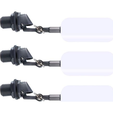 3pcs Reliable Water Ball Float Close 1/2 Inch Fill Humidifier Water Tank Ball Valve Pond Float Replacement Valve