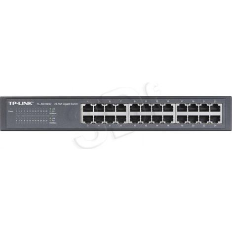 TP-LINK Gigabit Netzwerk-Switch TL-SG1024D, 24-Port