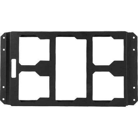 Toolbox Mounting Plate, High-Strength Electroplating, Wall/Floor Mounting, Replacement for Toolbox, Storage Base, Truck Bed, Workshop (1/5)