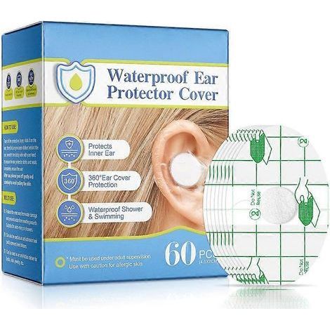 Protège-oreilles en silicone, patchs pour les oreilles, 60 pièces, réutilisables et lavables. (1/5)