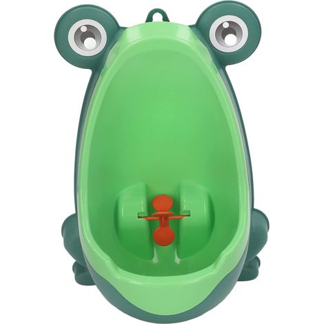 Urinoir Enfant - 1 Pièce - Plastique - Cible Animale - Formation Propreté Garçons - Vert (1/5)