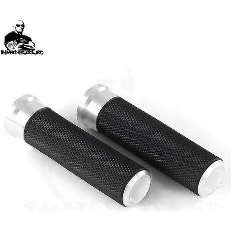 Lenkergriffe, rutschfest, für BMW F 900, F900 R/XR, F900R, F900XR, R Ninet, Rninet /5, Pure Racer, Scrambler, Urban G/S, R Ninet – NineT, Silber