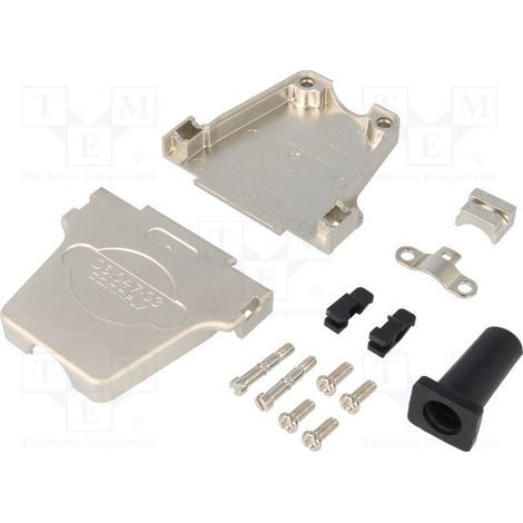 Boîtier métallique pour connecteur Sub-d25pin & Sub-d Hd44pin Ds1047-03-25m2bs