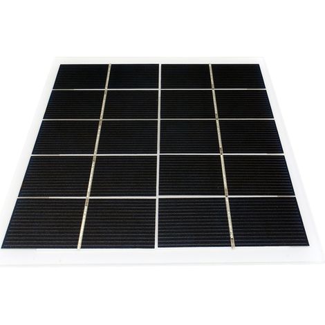 Panneau solaire 3W 5V en silicium polycristallin, étanche, portable, compatible avec éclairage public, lampe de jardin, ventilateur et pompe.