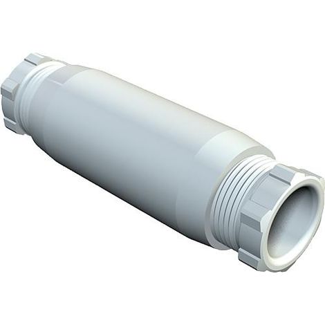 Manchon de jonction de cable Pg 16, IP 54 type 117, gris clair / 1pc