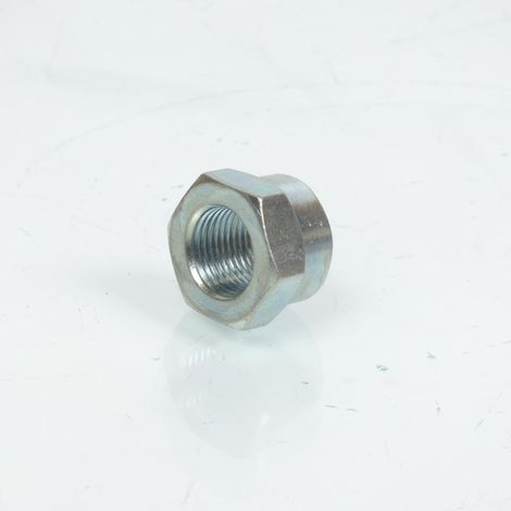 Écrou épaulé d'axe de roue M11 Pas 1.00 pour mobylette MBK 51 (1/2)