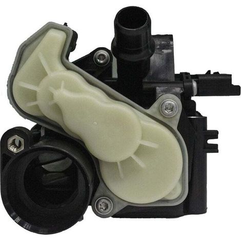 Water Thermostat Housing Compatible with C4 PICASSO II C5 III DS4 DS5 JUMPER JUMPY SPACETOURER C-MAX II FOCUS III GALAXY III MONDEO V S-MAX VIVARO C 308 5008 508 BOXER EXPERT 2.0 BlueHDi - 9804160380 (1/4)
