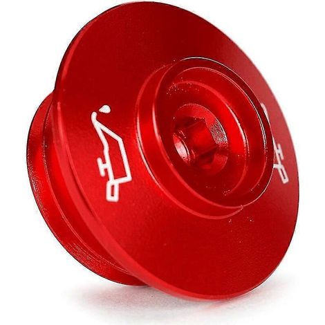 Öleinfülldeckel M2730 für YAMAHA XSR700 XTRIBUTE XT660X XT660R XT660Z XT1200Z SUPER TENERE XT 660 XR Z – Rot (1/5)
