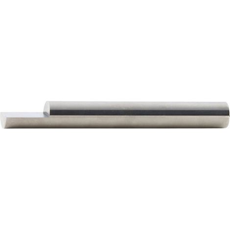 Blank Carburo Lancetta Solida, Forma A, Un Volto Roughed Ø - H6: 10.0 Mm, Lunghezza. Totale 100 Mm Di Lunghezza. Sezione 15 Millimetri