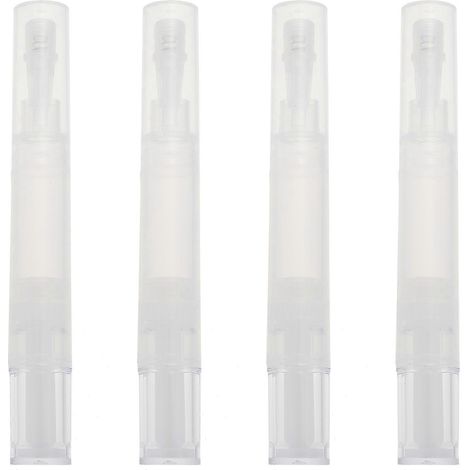 Lot de 4 stylos vides pour huiles essentielles, stylos à huile pour cuticules, stylo revitalisant pour cuticules (1/5)