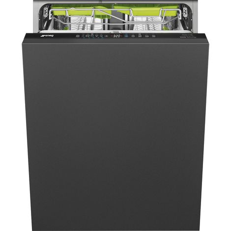 Smeg ST352AL lavastoviglie A scomparsa totale 13 coperti Made in Italy. Posizionamento dell'apparecchio: A scomparsa totale, Dimensione: Dimensione massima (60 cm), Colore pannello di controllo: Ne...