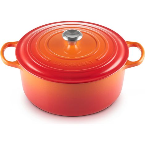 Cocotte ronde en fonte émaillée avec couvercle, 30 cm, 8.1 Litres, Volcanic, 21177300902430 (1/5)