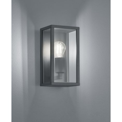 Trio GARONNE Aplique exterior antracita diseño 26 cm (1/2)
