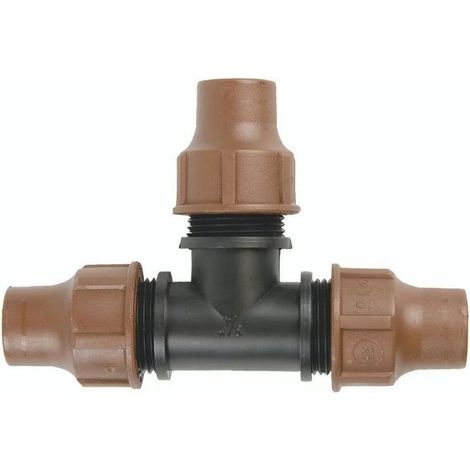 Raccord en T 16mm pour Arrosage Goutte à Goutte et Tuyau PE