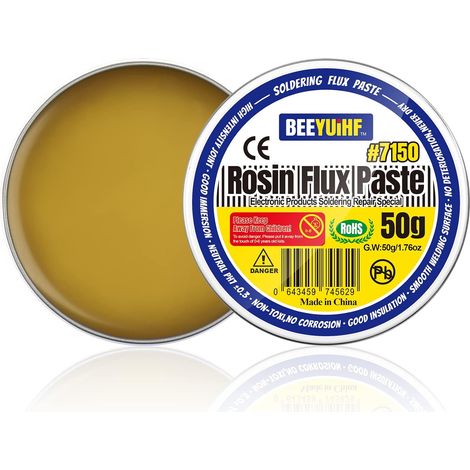 Colophane Pâte de Flux de Soudure, Sans Plomb Pâte à Souder, No-clean Colophane flux pour soudage (1.76oz/50g) (1/5)