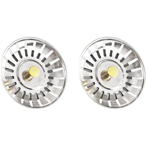 COOCHEER 2 Pack Kitchen Sink Strainer, Anti-Block Sewer Mesh, Floor Drain (1/5)