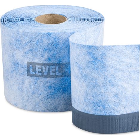 LEVEL+ Wannendichtband Trilaminat Elastomer 100% und Butyl B05 - 20m