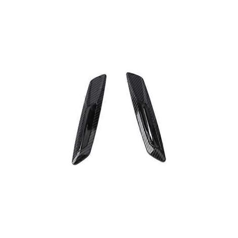 Intermitente lateral LED dinámico con diseño de fibra de carbono para BMW Serie 5 F10 Sedán (anterior a 2011-2013) - Crezuo