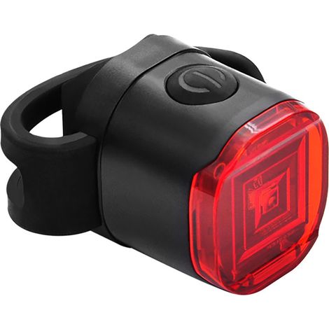 Luce Posteriore per Bicicletta Spark Universale Ricaricabile IPX4 Luce Rossa Fissa e Lampeggiante (1/2)
