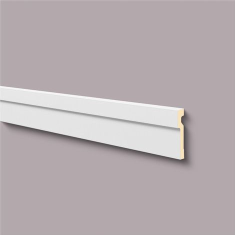 Marco de puerta NMC MA3 DOMOSTYL Noel Marquet Moldura de fachada Marco para ventanas Perfil de fachada diseño moderno blanco 2 m (1/3)