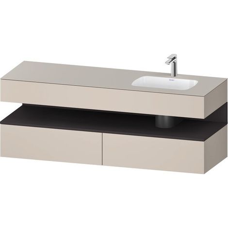 Duravit Collection One lavabo à encastrer avec meuble sous-vasque
