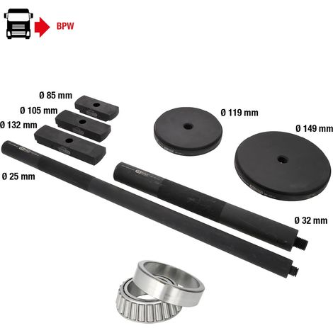 KS Tools Radlager-Werkzeug-Satz für BPW, 7-tlg (1/5)