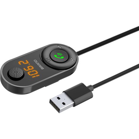 Kabelloser FM-Transmitter + Musikplayer, Mikrofone, LED Display (1/4)
