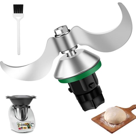 Couteau à Pâte pour Vorwerk Thermomix TM5, TM6, TM7, Couteaux Lames Mélangeur de Pâte Acier Inoxydable, Sans Résidus de Pâte Compatible avec Thermomix TM6 TM5