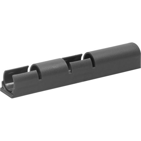 Halterung Druckschnäpper mit Magnet Anthrazit 75 mm - pro Stück (1/2)