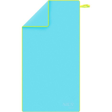 Asciugamano in microfibra 140x70 cm bluverde