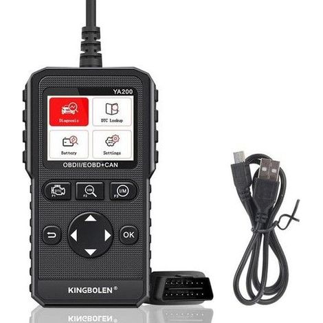 Outil de Diagnostic Auto OBD2 Scanner Lecteur de Code Voiture avec Fonctions OBD-II complètes - Multimarque En Français (1/5)