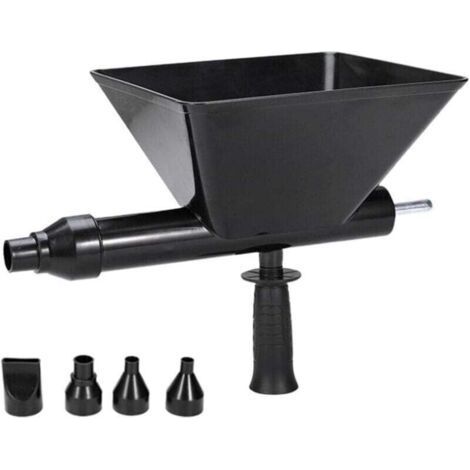 Cement Grouting Machine, Handheld Mortar Sprayer, Electric Caulking Gun, Brick Mortar Application Machine with 4 Nozzles (1/4)