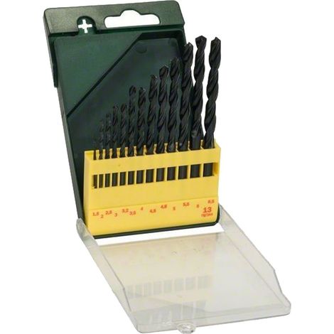 Jeu de forets à métaux HSS-R Bosch, 13 pièces - 2607019441