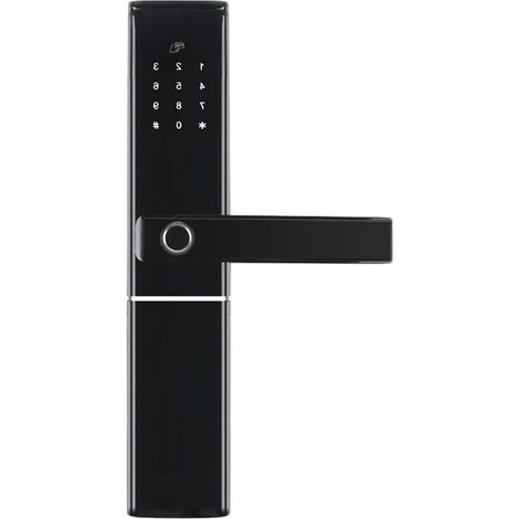 Verrouillage intelligent Empreinte digitale Smart Door Lock Intelligent Electronic Lock Vérification des empreintes digitales avec carte de mot de passe Appliquer Ouvrir R-FK1 Serrure de porte d'entré (1/5)