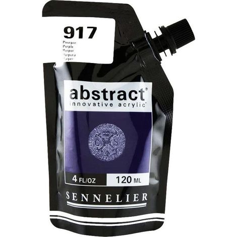 Peinture Acrylique - Sennelier - Abstract - 120ml - Satiné - Violet (1/3)