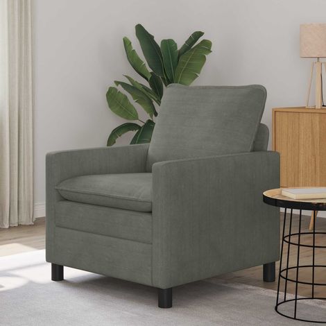 Sofá Gris Claro 76 x 81 x 87,5 cm Tela