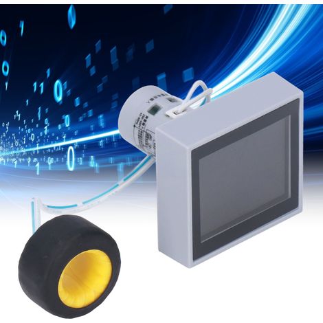 Compteur d'électricité électronique D48-2058, moniteur de puissance, mesure de tension et de courant alternatif, fréquencemètre, affichage numérique intelligent, usage domestique 250-450 V CA (1/5)
