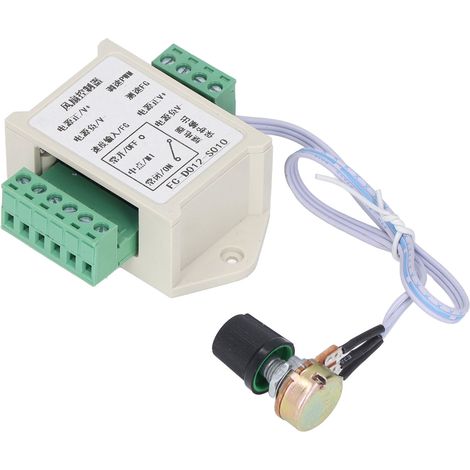 Régulateur de Vitesse PWM 4 Fils 12V CD012S010 avec Protection Anti-Blocage et Contrôle de Ventilateur (1/5)