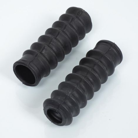 Paar Gabelbälge schwarz für Moped mbk 51 Ø17/25mm l95mm
