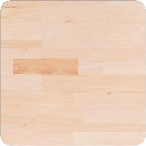 Dessus de table,Plateau de table,Dessus de bureau carré 40x40x2,5 cm Bois chêne massif non traité CFW10624 (1/4)