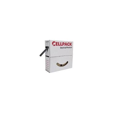 CellPack 127139 Schrumpfschlauch ohne Kleber Schwarz 24 mm 8 mm Schrumpfrate:3:1 4 m (1/5)