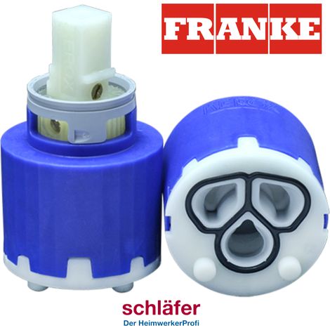 Schläfer 480050-B01 Cartuccia Ricambio Miscelatore Franke Serie 250 / 370 / 390 / 543 / 601 / 820 (1/4)