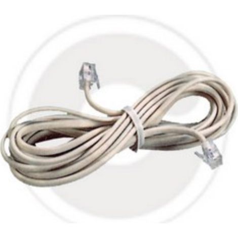Fme art 26.280 prolunga lineare per telefono da 3 ml con 2 plug 6/4c