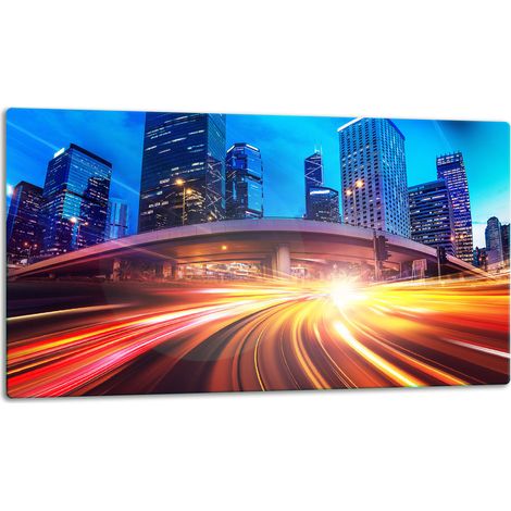 Tablero de corte de placas de vidrio 52x30 ciudad (1/5)