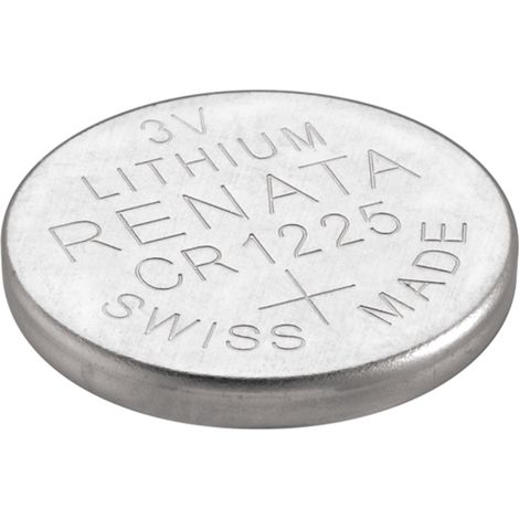 BATTERIA a BOTTONE al litio CR1225 RENATA 3V