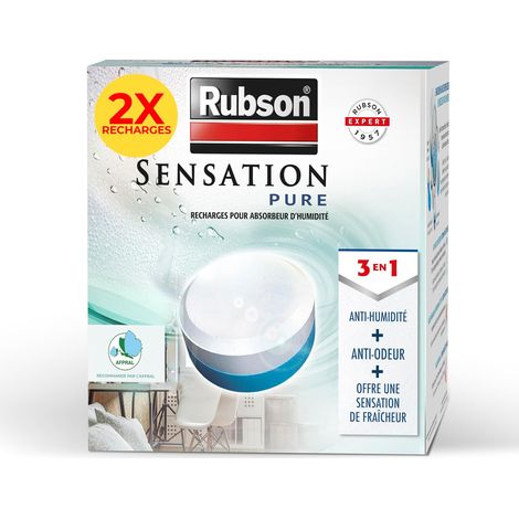 Sensation Pure, Recharges Déshumidificateur d'air, Neutre, 2x 300g (1/5)