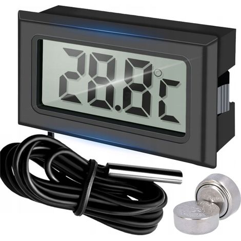 TERMOMETRO ELETTRONICO LCD AF23 CON SONDA PER ACQUARIO