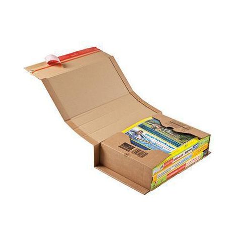 Colompac 225593 - Boîte Postale A4 pour Livres, DVD et Fichiers (1/4)
